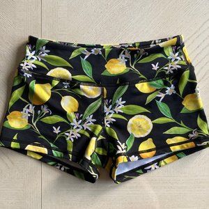 Savage Barbell Lemon Shorts